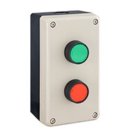 Enclosure 2 Hole Box Beige
