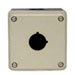 Enclosure 1 Hole Box Beige