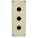 Enclosure 3 Hole Box Beige